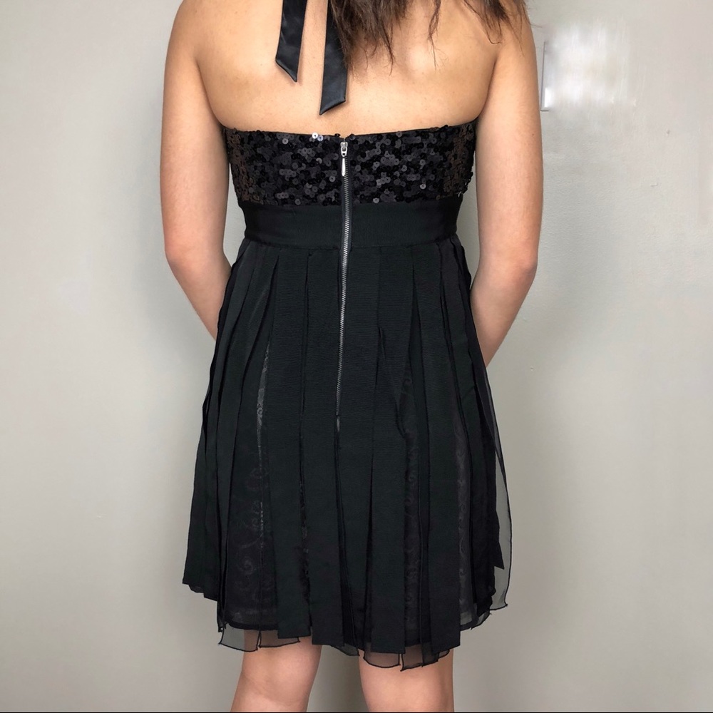 bebe Black Halter Dress - Picture 2 of 8